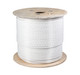 Cat6A CMR UTP 23AWG Cable 1000ft, White - 064-486/A/WH Cat6A CMR UTP 23AWG Cable 1000ft, White - 064-486/A/WH